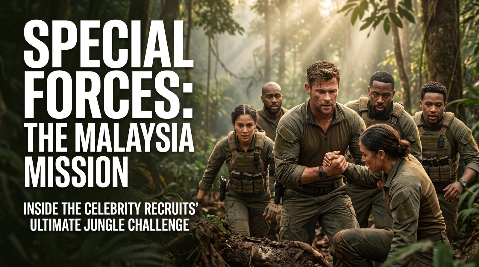 Special Forces season 5 cast preparing for military-style challenges in Malaysia