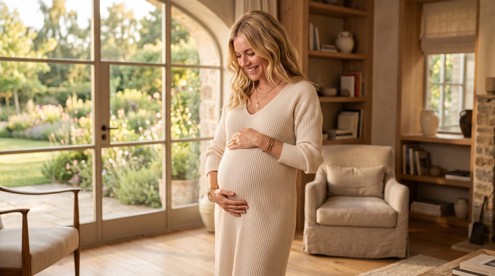 Sienna Miller reveals her baby boy and discusses motherhood after 40