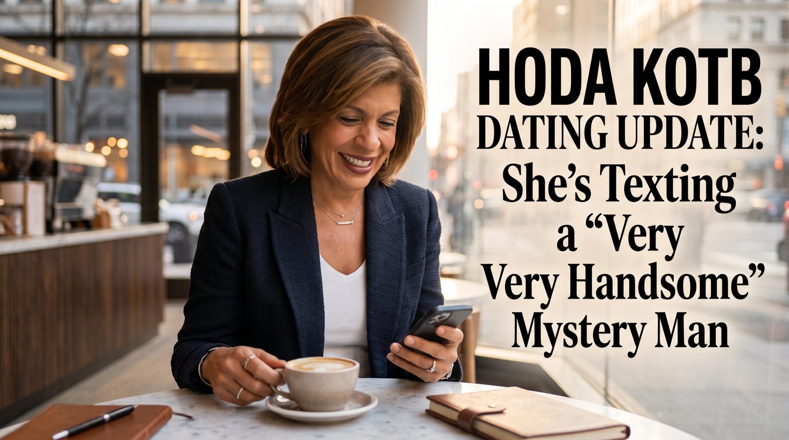 Hoda Kotb shares a dating update about a mystery man she met on a flight